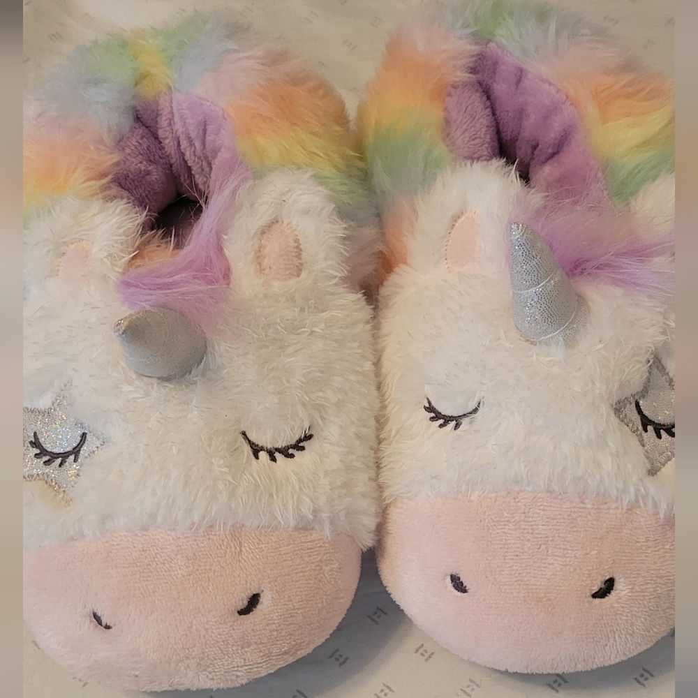 Secret Treasures unicorn slippers